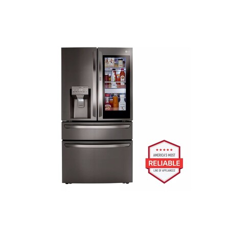 Lg 23 cu. ft. Smart InstaView Door-in-Door Counter-Depth Refrigerator LRMVC2306D